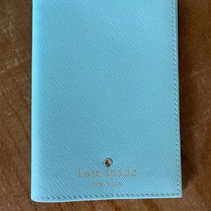 Light Blue Kate Spade Passport Holder